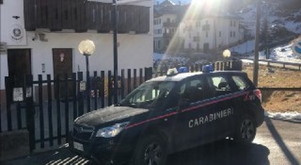 La caserma dei carabinieri di Gosaldo in Agordino