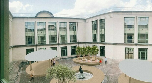 Il progetto di giardino nella sede universitaria di Agripolis