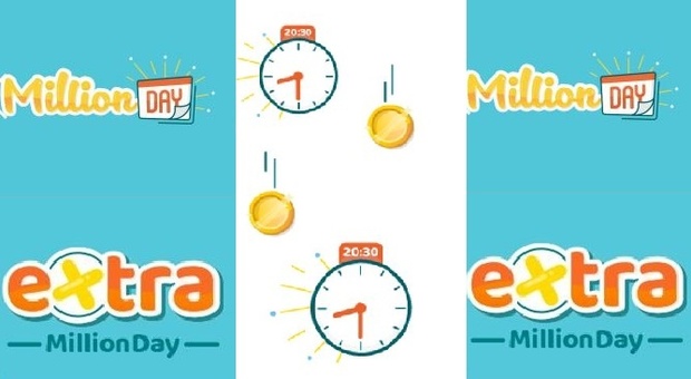 Caccia al milione di euro: Million Day e Million Day Extra, i numeri vincenti delle estrazioni di oggi, martedì 4 luglio