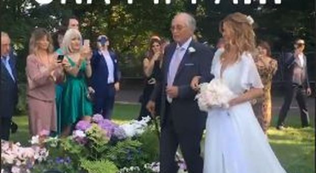 Fillippa Lagerback e Daniele Bossari sposi, in tv Barbara D'Urso lancia una frecciatina a un ospite
