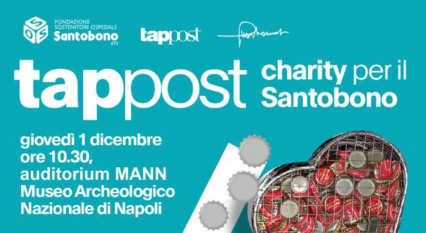Santobono, un tappo per salvare vite: ecco l'evento “T'appost charity”