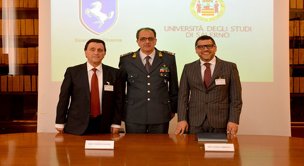 Controlli Isee studenti, protocollo d'intesa tra la Guardia di Finanza e l'Università di Salerno