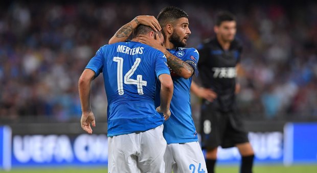 Napoli, Mertens: «Il 2-0 è troppo poco»