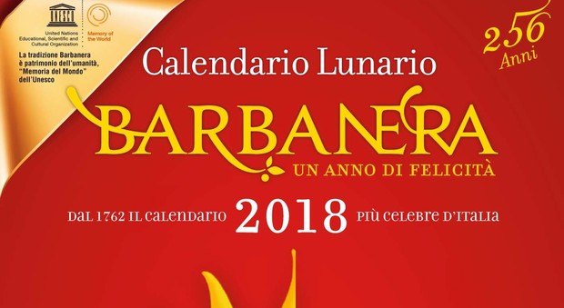 Il fantastico calendario Barbanera 2018 in edicola con il Gazzettino