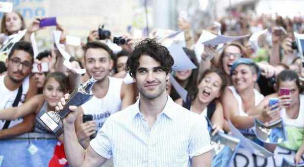 Darren Criss al Festival di Giffoni: «Dopo Glee sogno Benigni»