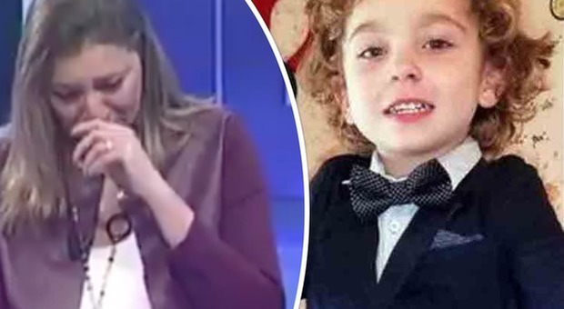 Diego muore a tre anni, la giornalista Rai si commuove in diretta
