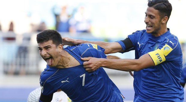 Mondiali under 20, l'Italia batte il Sudafrica 2-0