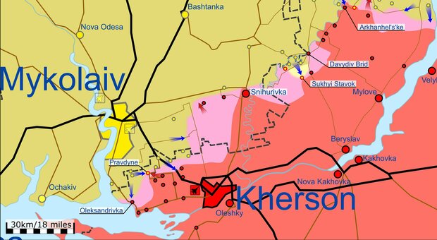 Controffensiva di Kiev a Kherson: così a Sud si decidono sorti della guerra