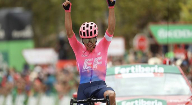 Vuelta, vittoria in solitaria di Higuita. Recuperano Valverde e Lopez cedono Quintana e Pogacar