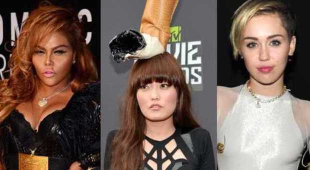Lil Kim, Hana Mae Lee e Miley Cyrus