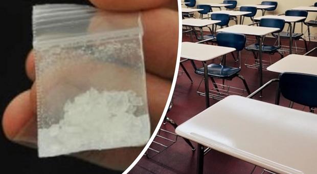 Bimba di sei anni mastica a scuola una busta di cocaina: «Credeva fosse zucchero»