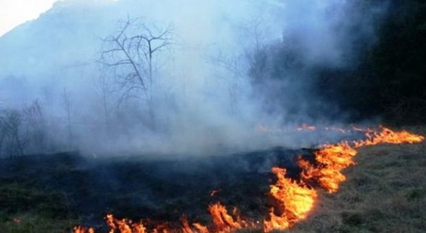 Incendi, è caccia ai piromani: una denuncia nel Nolano