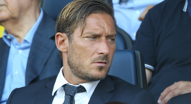 Roma, Totti scherza con Shevchenko: «Il sorteggio? Colpa sua»