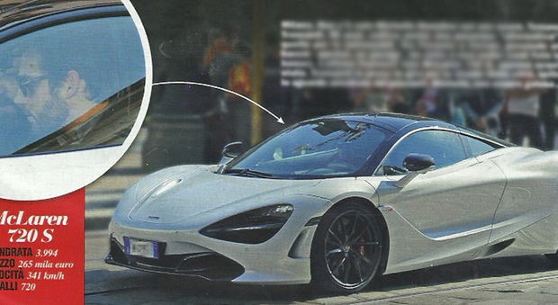 Tomaso Trussardi e la mania delle supercar: "Eccolo con la sua McLaren 720s da 265mila euro"