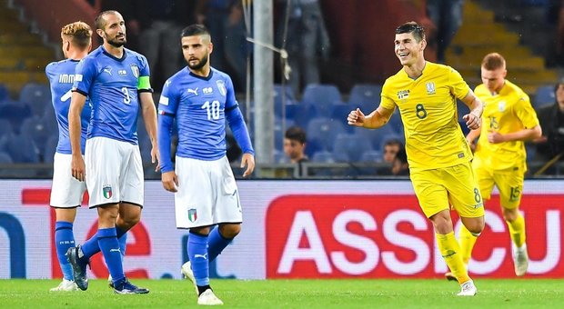 L'Italia non riesce più a vincere: con l'Ucraina finisce 1-1