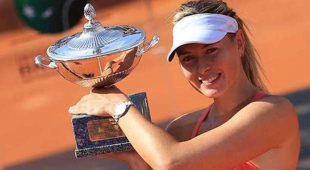 “Bambi” Sharapova risplende a Roma: «Vincere qua è speciale, ora Parigi»