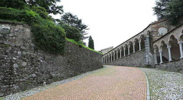 La salita verso il Castello di Udine