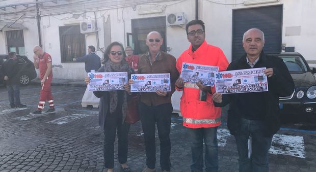 Asl Napoli 1, medici del 118 in protesta: «No a quest'organizzazione delle risorse»