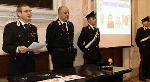 I carabinieri illustrano gli arresti di Cison (PhotoJournalist)