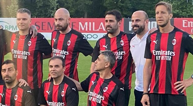 Milan, i grandi ex Inzaghi e Ambrosini tornano in campo per il Memorial Lippi
