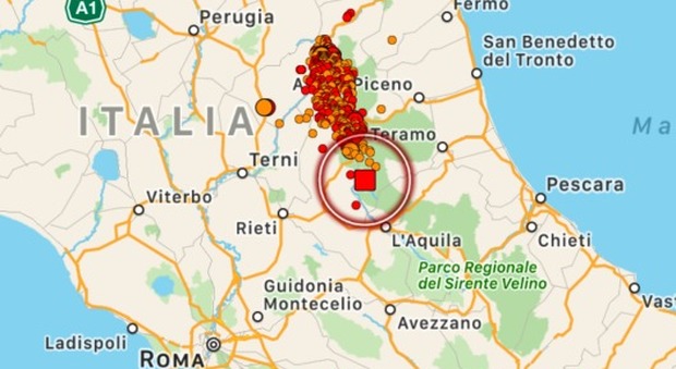 Terremoto nell'Aquilano alle 6.49, paura tra la gente La scossa di magnitudo 3.3, forte il boato