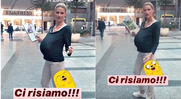 Michelle Hunziker incinta? Su Instagram il video sospetto: «Ci risiamo!»