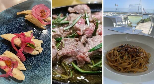 Battuto di cozze, selvaggina o super antipasti: i ristoranti scelti dal Corriere Adriatico per un weekend a tavola