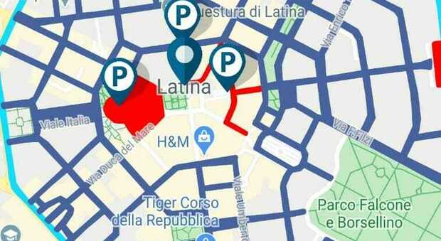 Strisce blu, arriva a Latina "Sosta +": ecco come funziona la app per pagare il parcheggio