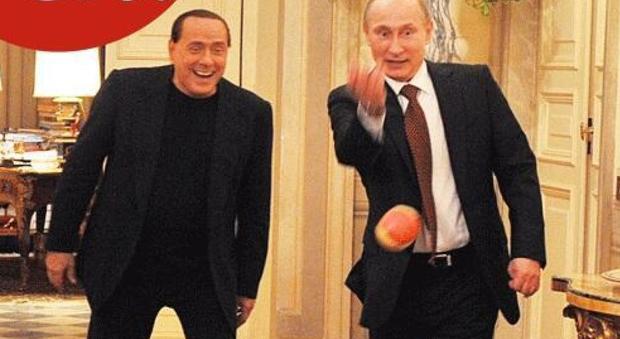 La celebre foto di Chi che ritrae Putin e Berlusconi giocare con Dudù