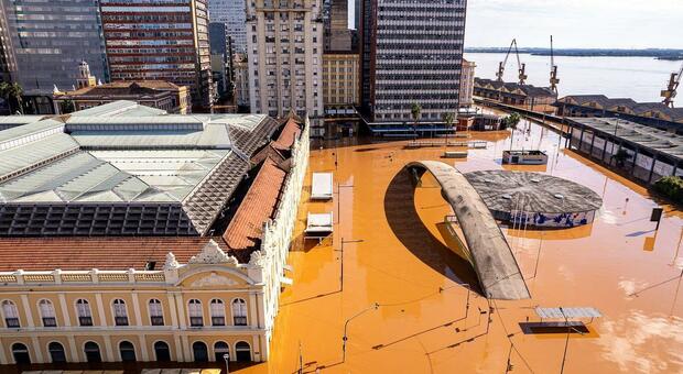 L'inondazione a Porto Alegre