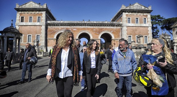 immagine Elena Aubry, i funerali a un anno dalla morte (foto Paolo Caprioli/Ag.Toiati)