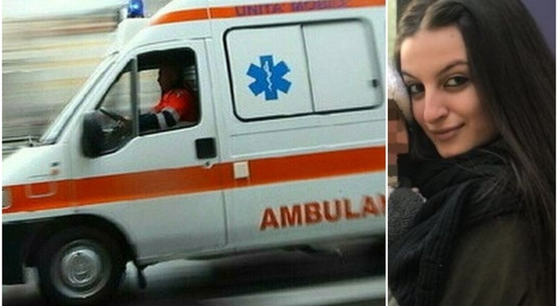 Incidente frontale tra auto e ambulanza: muore una 26enne, 4 i feriti