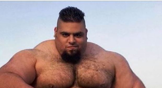 Sajad Gharibi, l'"Hulk" della Persia