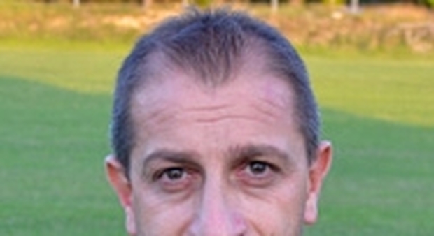 L'allenatore Stefano Filippini dell'Atletico Ascoli