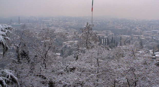 Immagine dalla webcam di Monte Berico a Vicenza