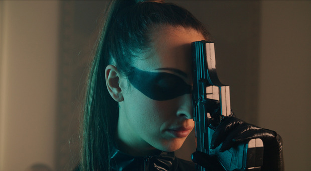 La cantante Caterina Lalli, in arte Lialai, nel video del suo singolo "Kill Me" dove compare Rocco Siffredi