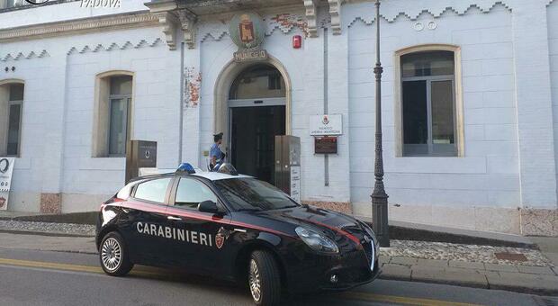 I carabinieri in municipio