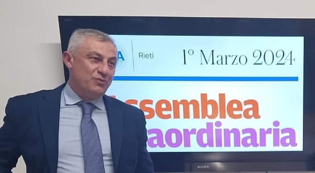 Cna, Gianluca De Santis è il nuovo presidente: «Rieti è poco attrattiva per il resto della provincia»