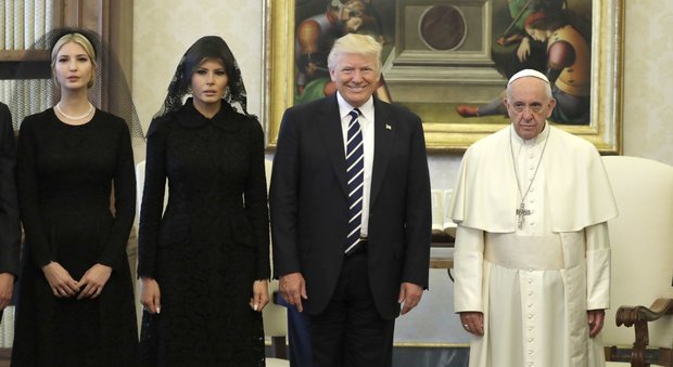 Melania e Ivanka Trump dal Papa, la trasferta romana è total black