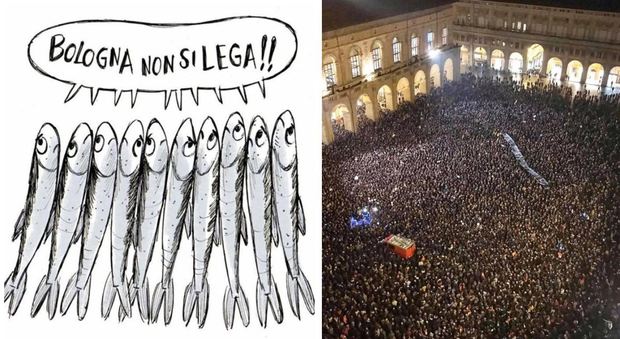 Sardine, il movimento simbolo della protesta anti-Salvini