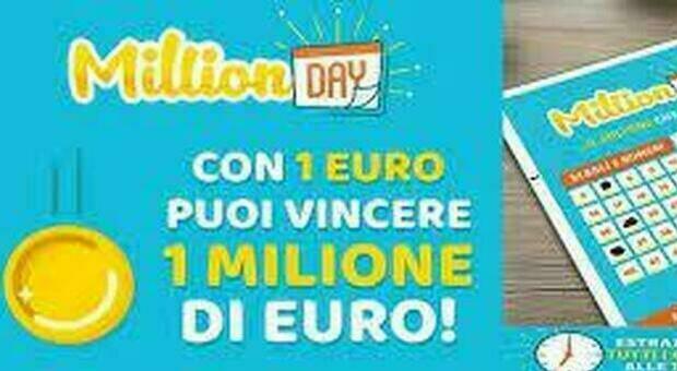 Million Day, l'estrazione dei numeri vincenti di oggi 18 giugno 2021