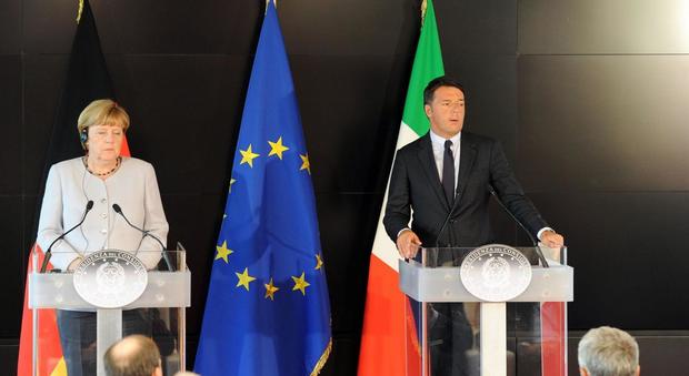 Merkel a Renzi: "Flessibilità su sisma e migranti". Ma l'ultima decisione spetta all'Europa