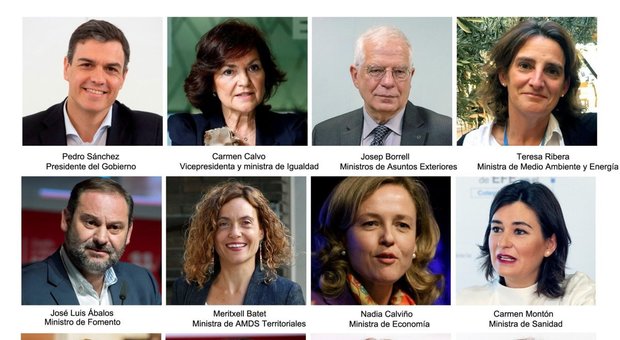 Spagna, il nuovo governo "rosa" di Sanchez: 11 donne e 5 uomini. E c'è anche un astronauta