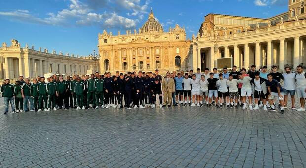 Scopigno Cup, stamattina l'udienza delle squadre in Vaticano. C'erano anche Gianni Letta e il vescovo Pompili