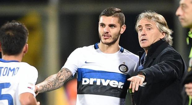 Moratti non ha dubbi: "Icardi e Mancini resteranno all'Inter"