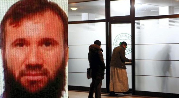 Ljimani Redjep e il centro islamico dove celebrava la preghiera Ljimani Redjep e il centro islamico dove celebrava la preghiera