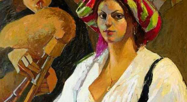 La sposa formiana, una delle opere del pittore Antonio Sicurezza