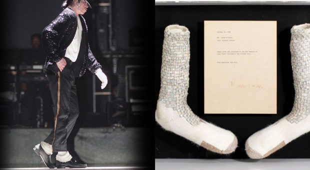 Michael Jackson, all'asta per 2 milioni i calzini indossati per il primo moonwalk