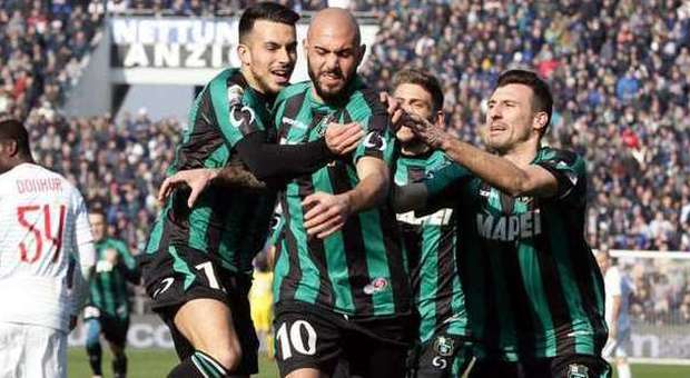 Sassuolo-Inter 3-1: gol di Zaza, Sansone e Berardi su rigore. Mancini, addio sogno Champions