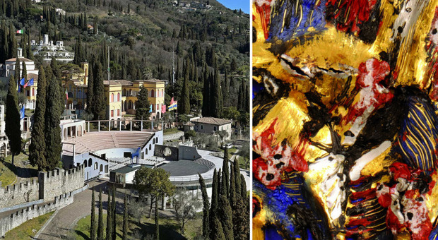 Vittoriale, furto per 1 milione di euro: rubati gioielli, opere d'arte e sculture esposti nella mostra di Mastroianni